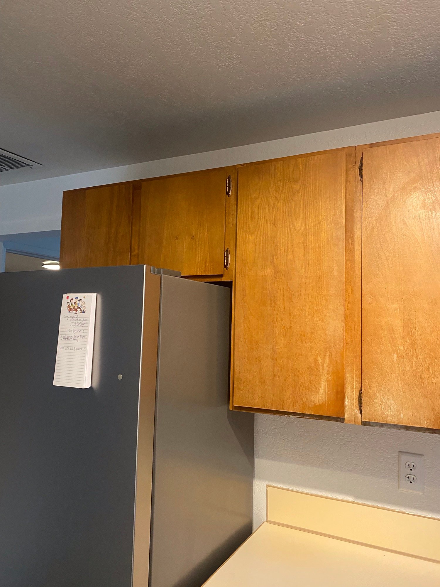 Kitchen before refinishing