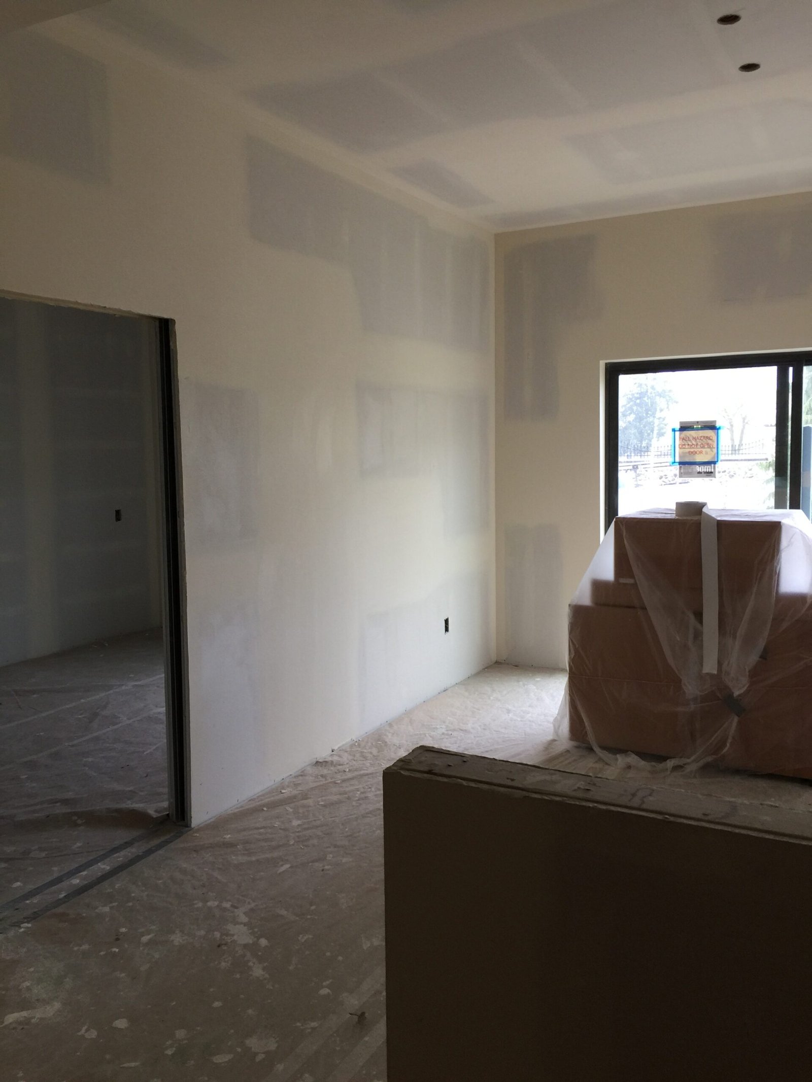 Interior priming and wall preparation