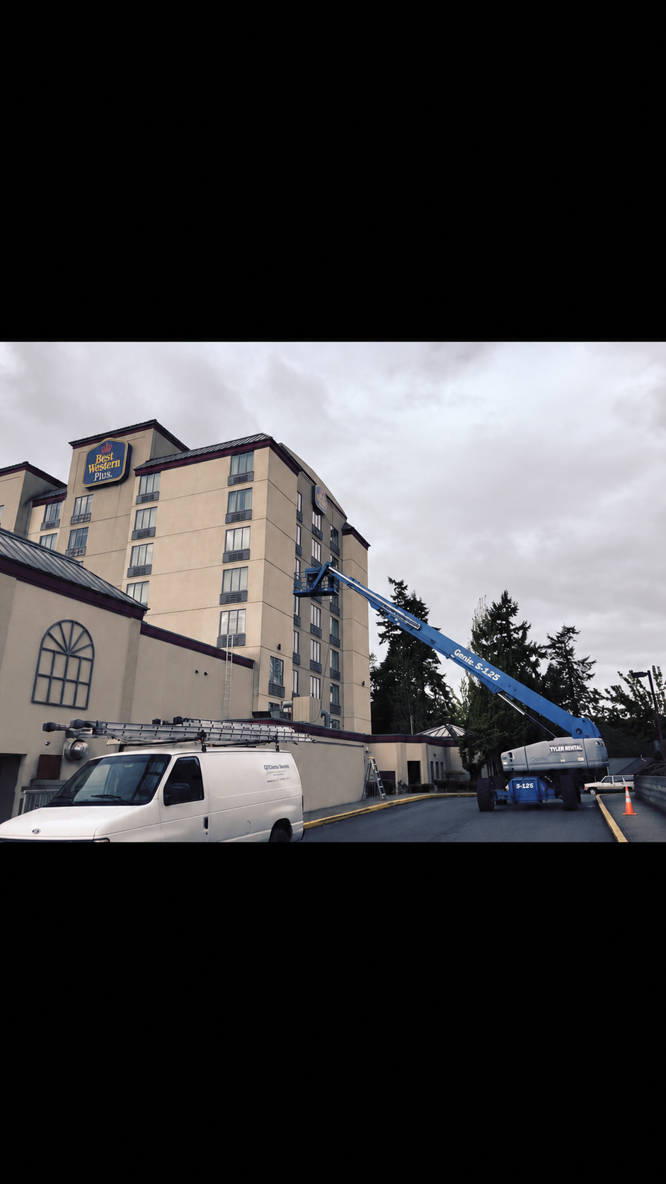 Best Western hotel painting work